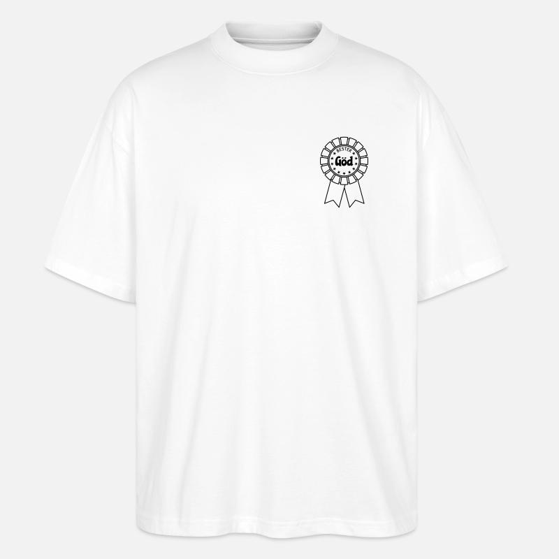 Best Göd - T-shirt bio Blaster 2.0 coupe oversize Stanley/Stella Unisexe - blanc