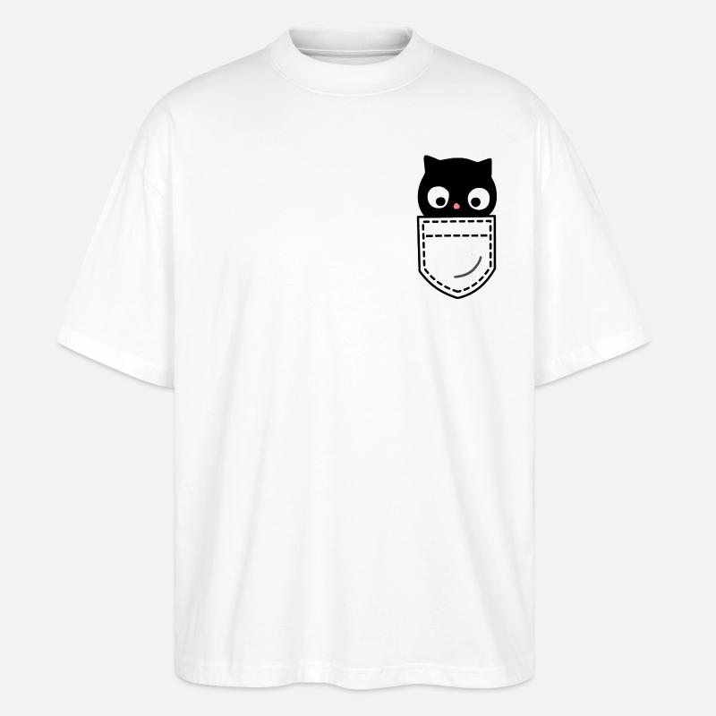 Chat Chats - T-shirt bio Blaster 2.0 coupe oversize Stanley/Stella Unisexe - blanc