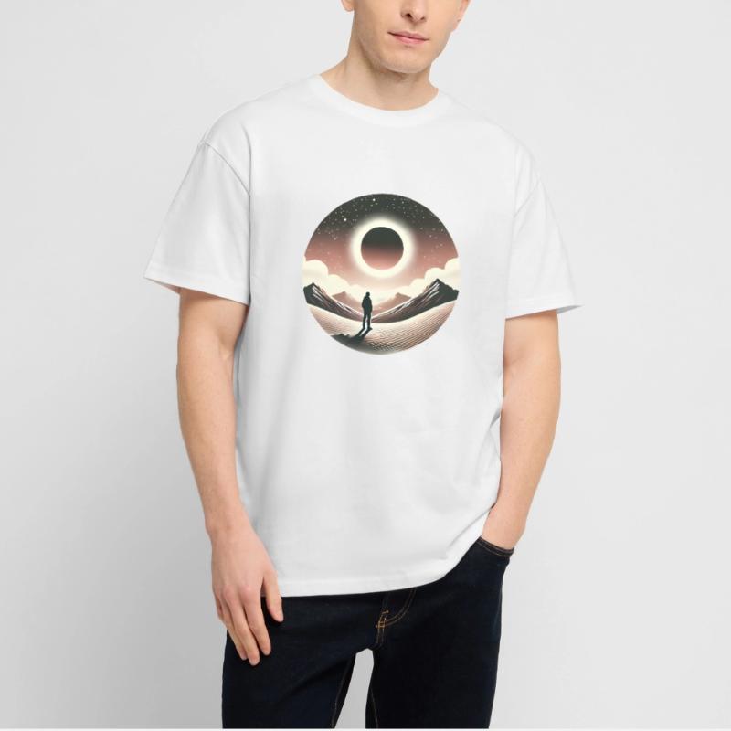 Conception de silhouette Eclipse Gaze T-shirt bio Blaster 2.0 coupe oversize Stanley/Stella Unisexe