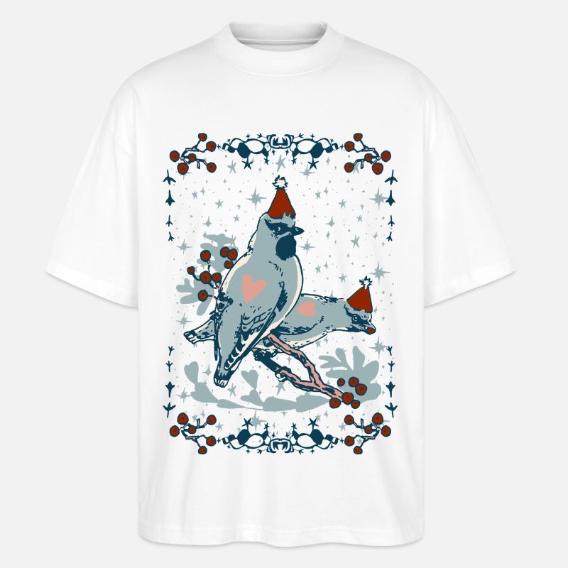 TILHET - T-shirt bio Blaster 2.0 coupe oversize Stanley/Stella Unisexe - blanc