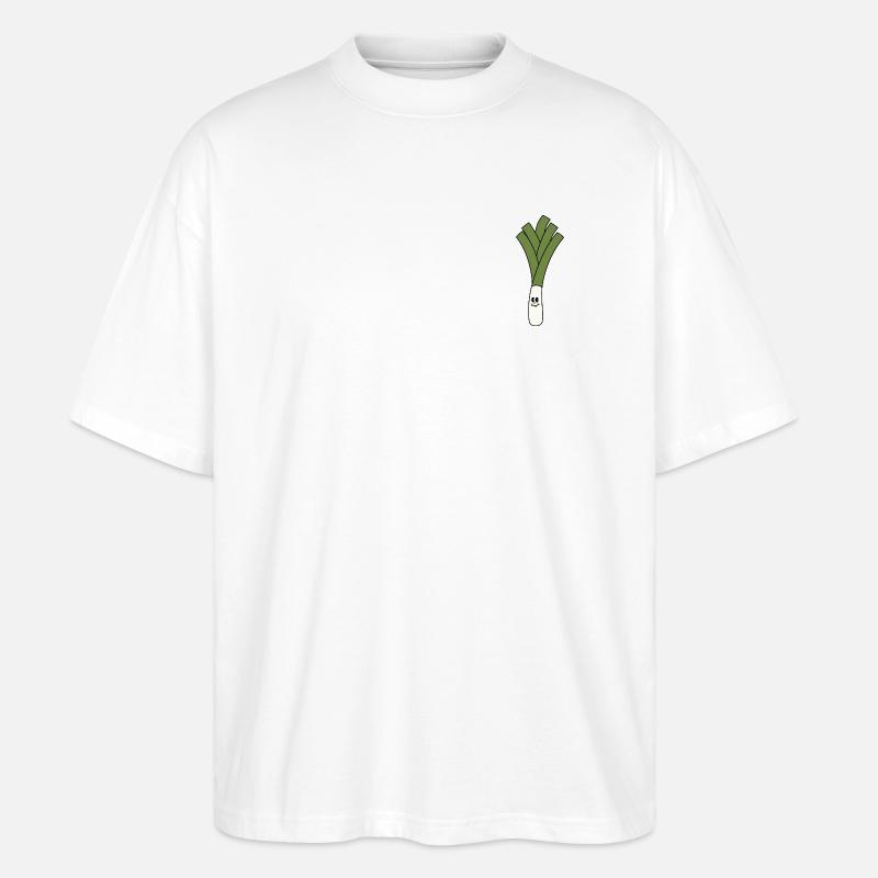 Lauch - Stanley/Stella Oversized Unisex Bio T-Shirt Blaster 2.0 - Weiß