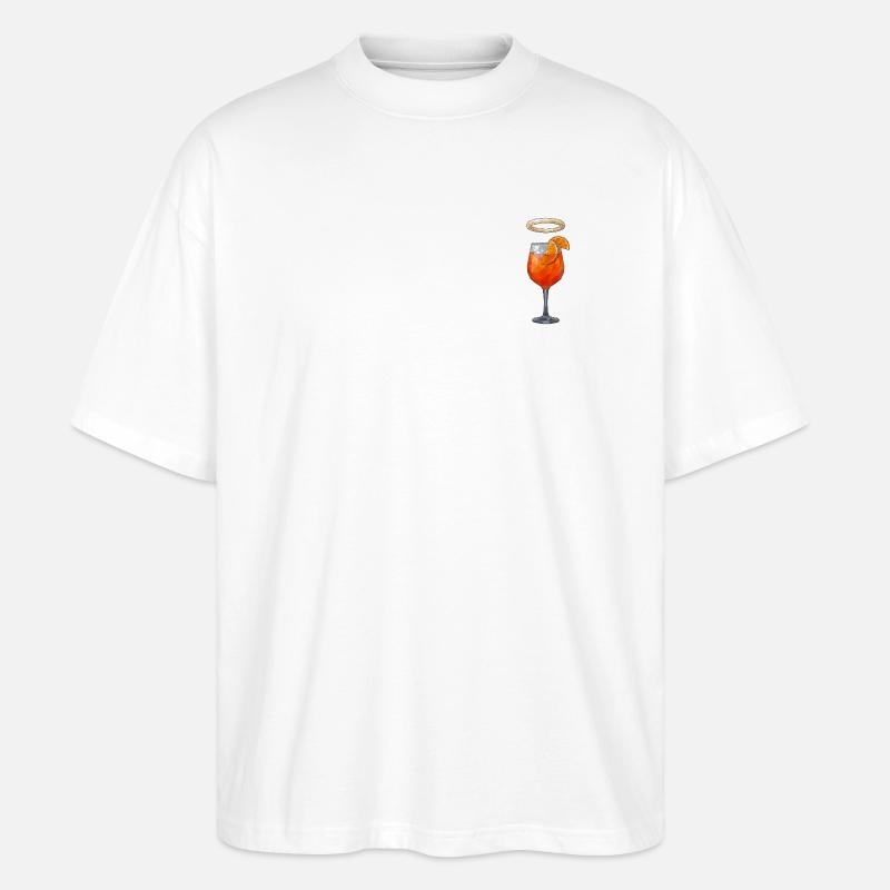 Holy Aperoly - Stanley/Stella Oversized Unisex Bio T-Shirt Blaster 2.0 - Weiß