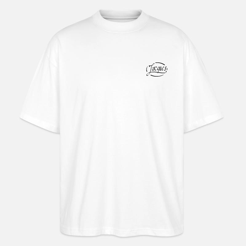 Jacques - T-shirt bio Blaster 2.0 coupe oversize Stanley/Stella Unisexe - blanc