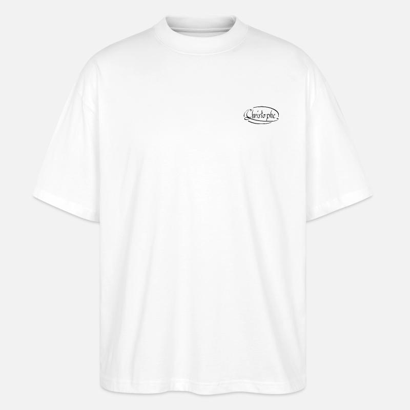 Christopher - Stanley/Stella Oversized Unisex Organic T-shirt Blaster 2.0 - white