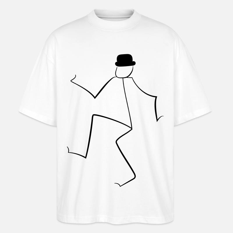 Danse - T-shirt bio Blaster 2.0 coupe oversize Stanley/Stella Unisexe - blanc