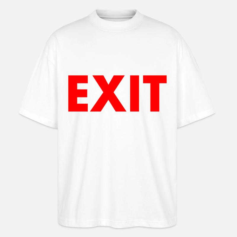 Exit - T-shirt bio Blaster 2.0 coupe oversize Stanley/Stella Unisexe - blanc