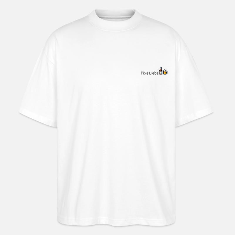 Not my Beer! - Stanley/Stella Oversized Unisex Bio T-Shirt Blaster 2.0 - Weiß