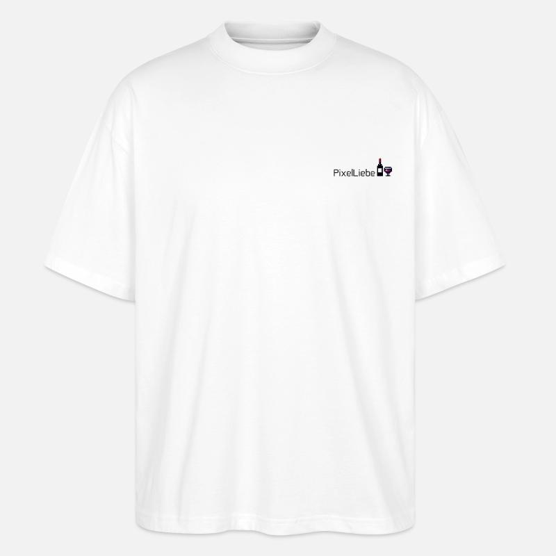 Wine o'Clock - Stanley/Stella Oversized Unisex Bio T-Shirt Blaster 2.0 - Weiß