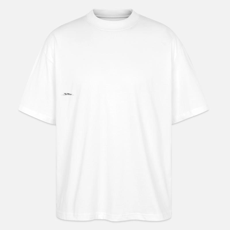 La Clarinette - T-shirt bio Blaster 2.0 coupe oversize Stanley/Stella Unisexe - blanc