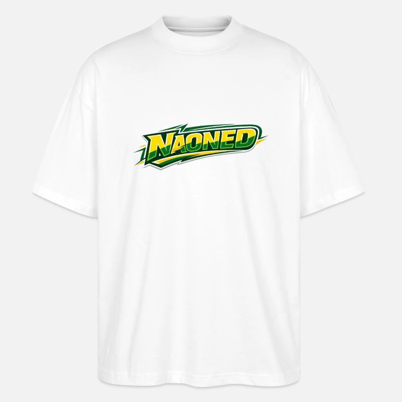 NAONED - Stanley/Stella Oversized Unisex Bio T-Shirt Blaster 2.0 - Weiß