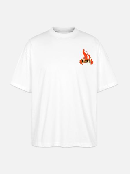 Dark Light Fire - T-shirt bio Blaster 2.0 coupe oversize Stanley/Stella Unisexe - blanc