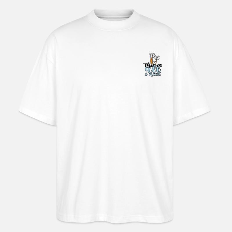 Summer - Stanley/Stella Oversized Unisex Bio T-Shirt Blaster 2.0 - Weiß