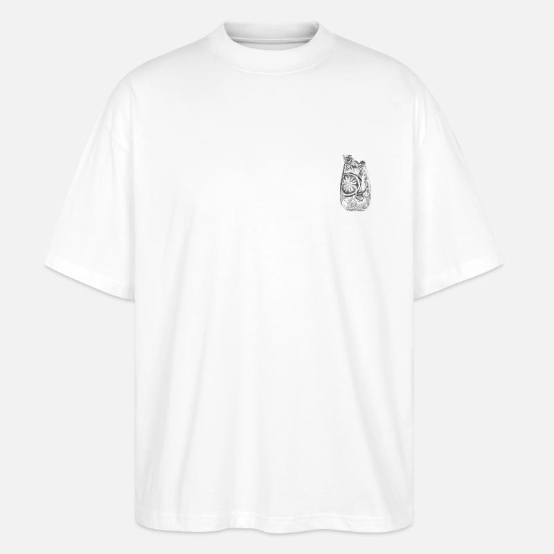 Summer Drink - Stanley/Stella Oversized Unisex Bio T-Shirt Blaster 2.0 - Weiß
