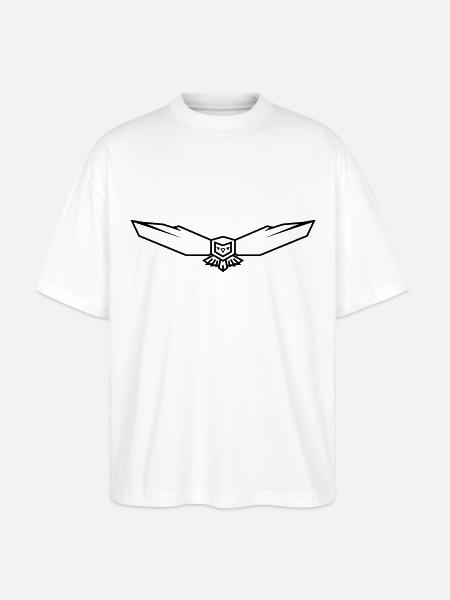 Chouette - T-shirt bio Blaster 2.0 coupe oversize Stanley/Stella Unisexe - blanc