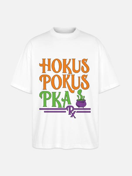 PKA Halloween - Stanley/Stella Oversized Unisex Organic T-shirt Blaster 2.0 - white