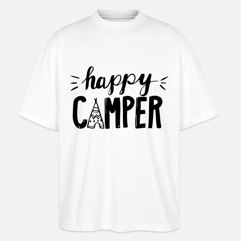 Camper - Stanley/Stella Oversized Unisex Bio T-Shirt Blaster 2.0 - Weiß