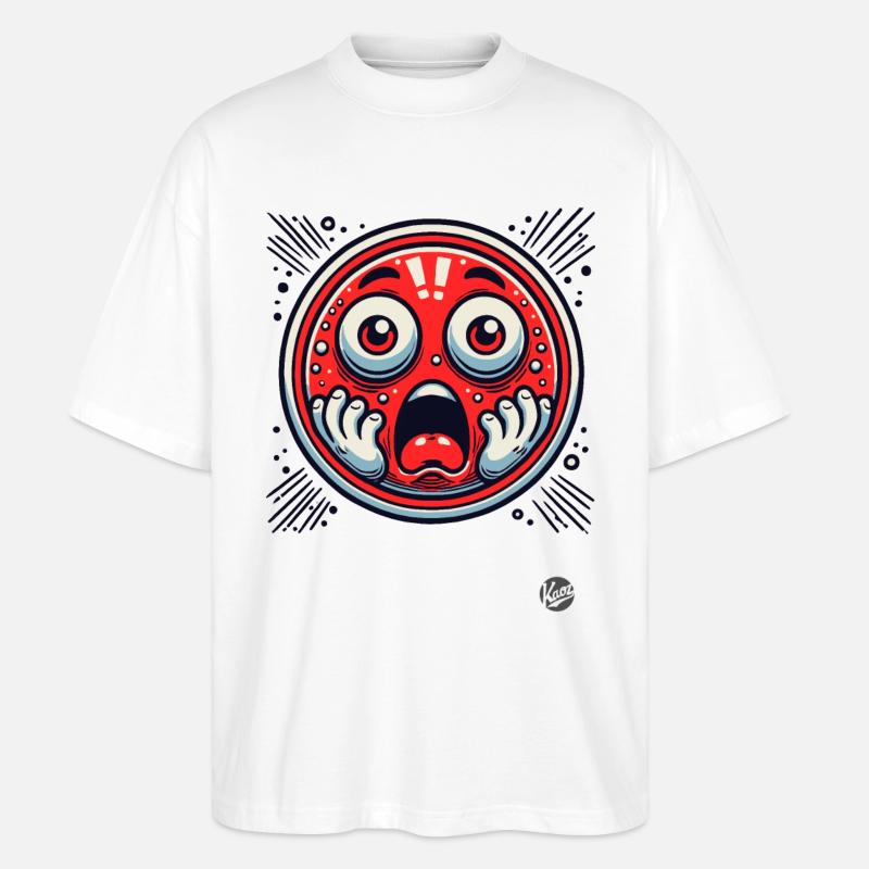 Choquant, oh non ! - T-shirt bio Blaster 2.0 coupe oversize Stanley/Stella Unisexe - blanc