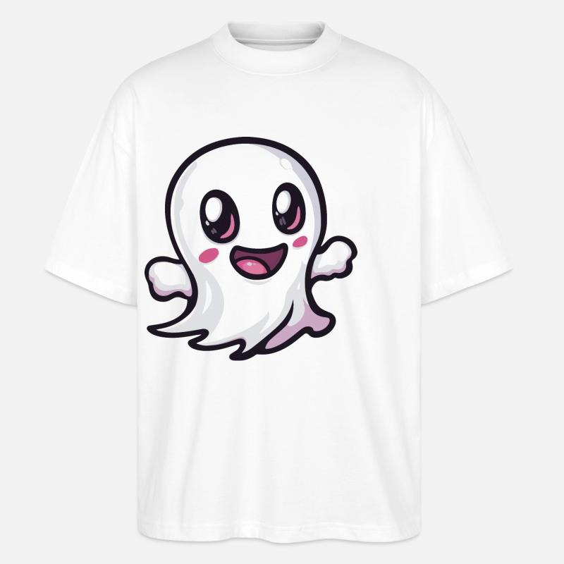Geist Halloween Comic Baby - Stanley/Stella Oversized Unisex Bio T-Shirt Blaster 2.0 - Weiß