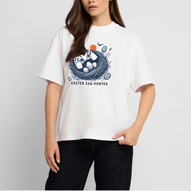 Gaming Easter Egg Hunter Controller Fun T-shirt bio Blaster 2.0 coupe oversize Stanley/Stella Unisexe