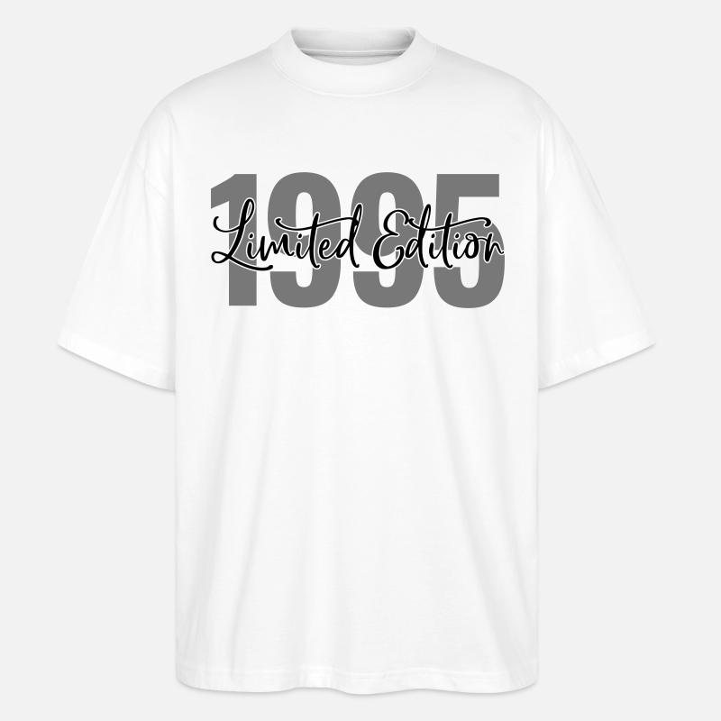 Edition limitée 1995 - T-shirt bio Blaster 2.0 coupe oversize Stanley/Stella Unisexe - blanc