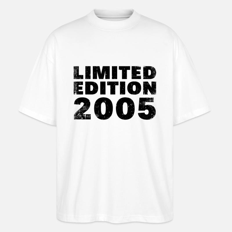 Limitierte Auflage 2005 - Stanley/Stella Oversized Unisex Bio T-Shirt Blaster 2.0 - Weiß