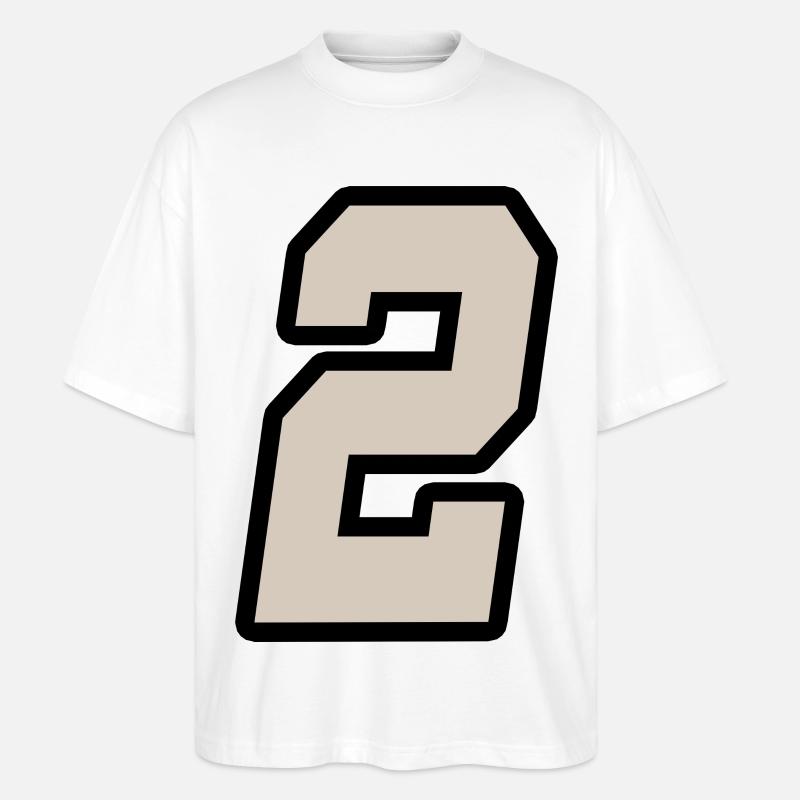 Nummer zwei 2 - Stanley/Stella Oversized Unisex Bio T-Shirt Blaster 2.0 - Weiß