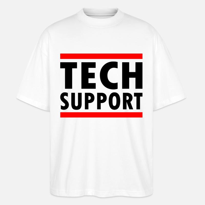 tech support - T-shirt bio Blaster 2.0 coupe oversize Stanley/Stella Unisexe - blanc