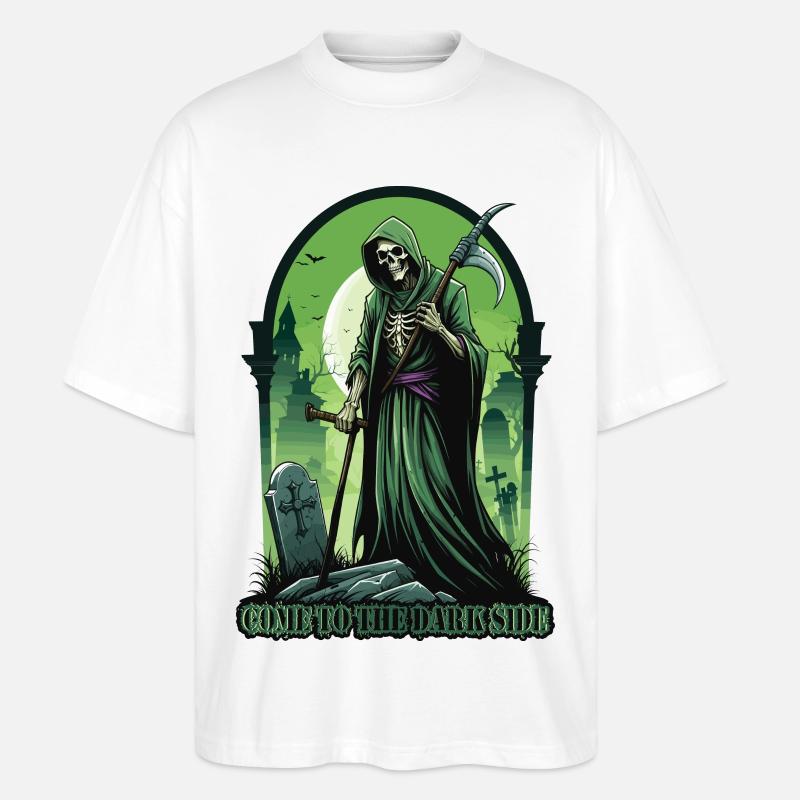 Sensenmann - Stanley/Stella Oversized Unisex Bio T-Shirt Blaster 2.0 - Weiß
