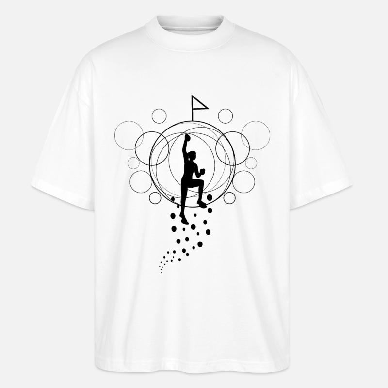 Conception de bloc - T-shirt bio Blaster 2.0 coupe oversize Stanley/Stella Unisexe - blanc