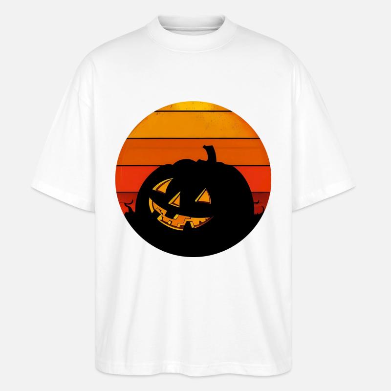 Halloween - Stanley/Stella Oversized Unisex Bio T-Shirt Blaster 2.0 - Weiß