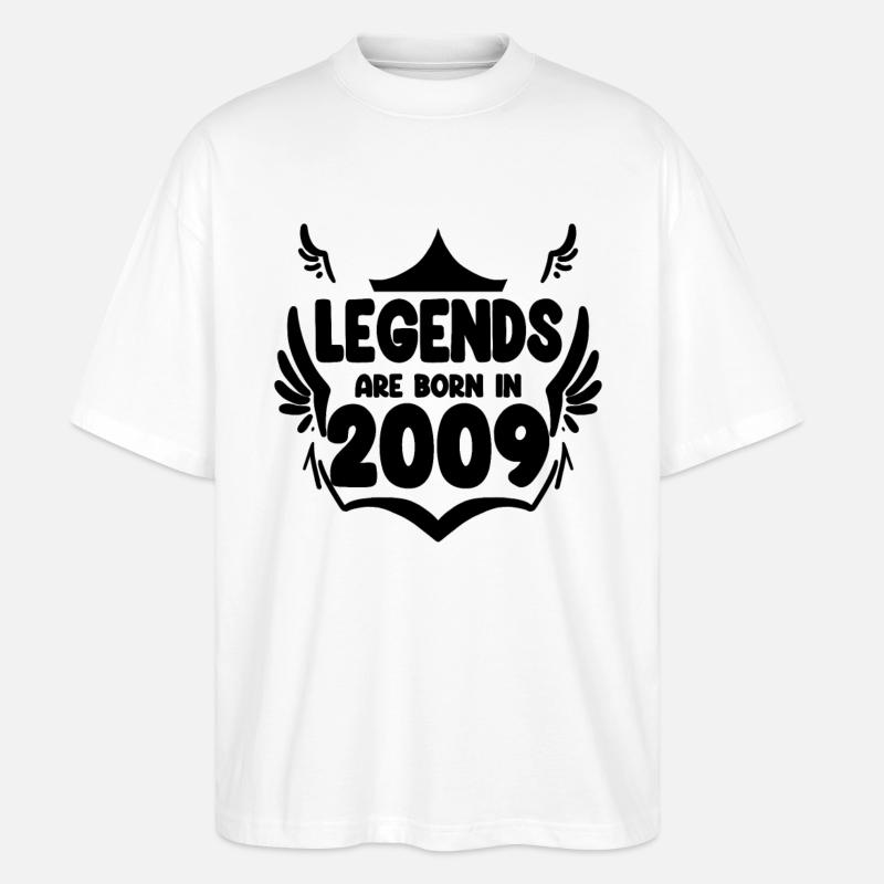 2009 - Stanley/Stella Oversized Unisex Bio T-Shirt Blaster 2.0 - Weiß