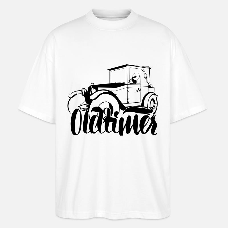 Oldtimer - Stanley/Stella Oversized Unisex Bio T-Shirt Blaster 2.0 - Weiß