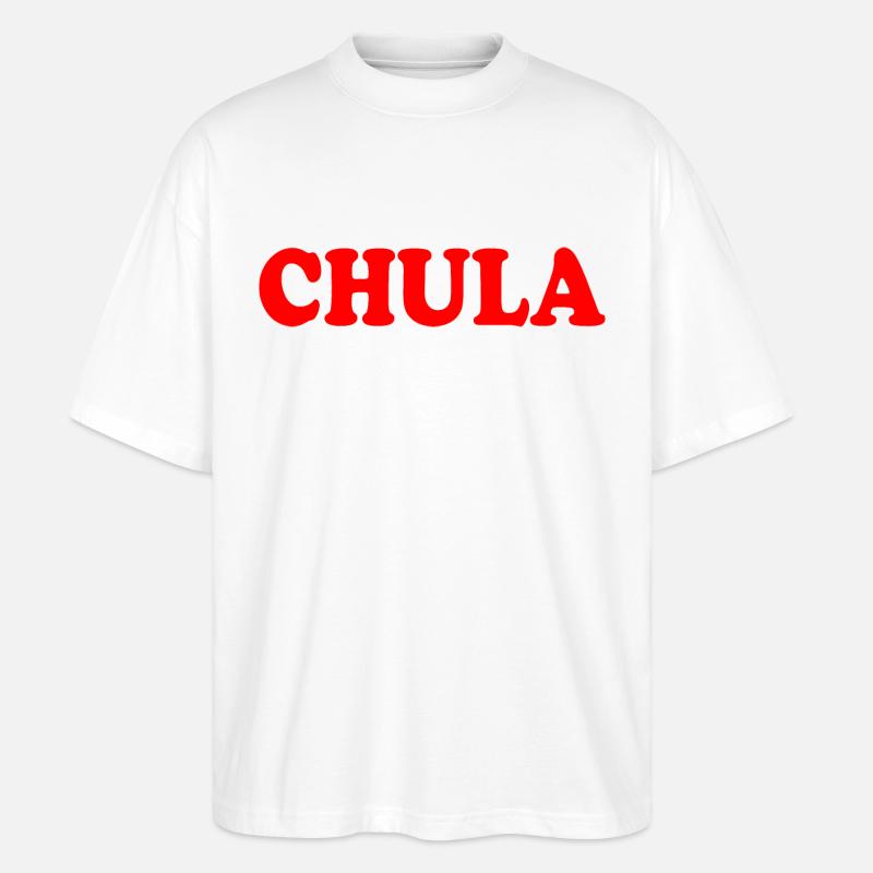 Chula - Stanley/Stella Oversized Unisex Bio T-Shirt Blaster 2.0 - Weiß