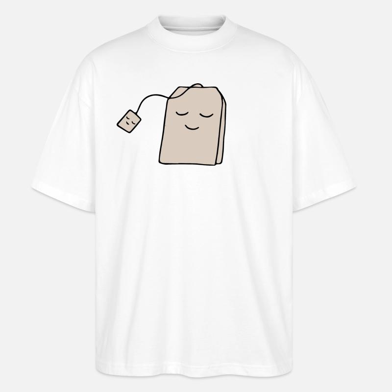 Tee Gaphic - Stanley/Stella Oversized Unisex Bio T-Shirt Blaster 2.0 - Weiß