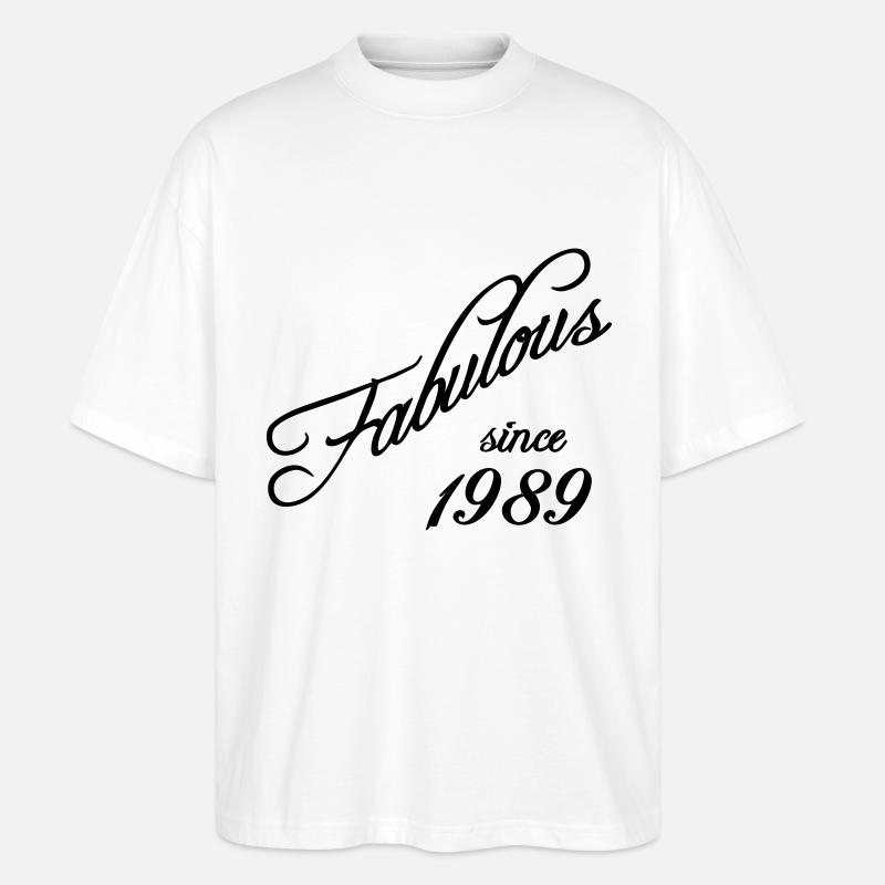 Fabulous since 1989 - T-shirt bio Blaster 2.0 coupe oversize Stanley/Stella Unisexe - blanc