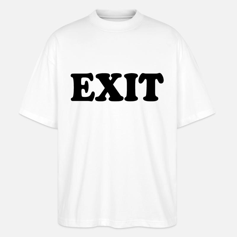 Exit - T-shirt bio Blaster 2.0 coupe oversize Stanley/Stella Unisexe - blanc