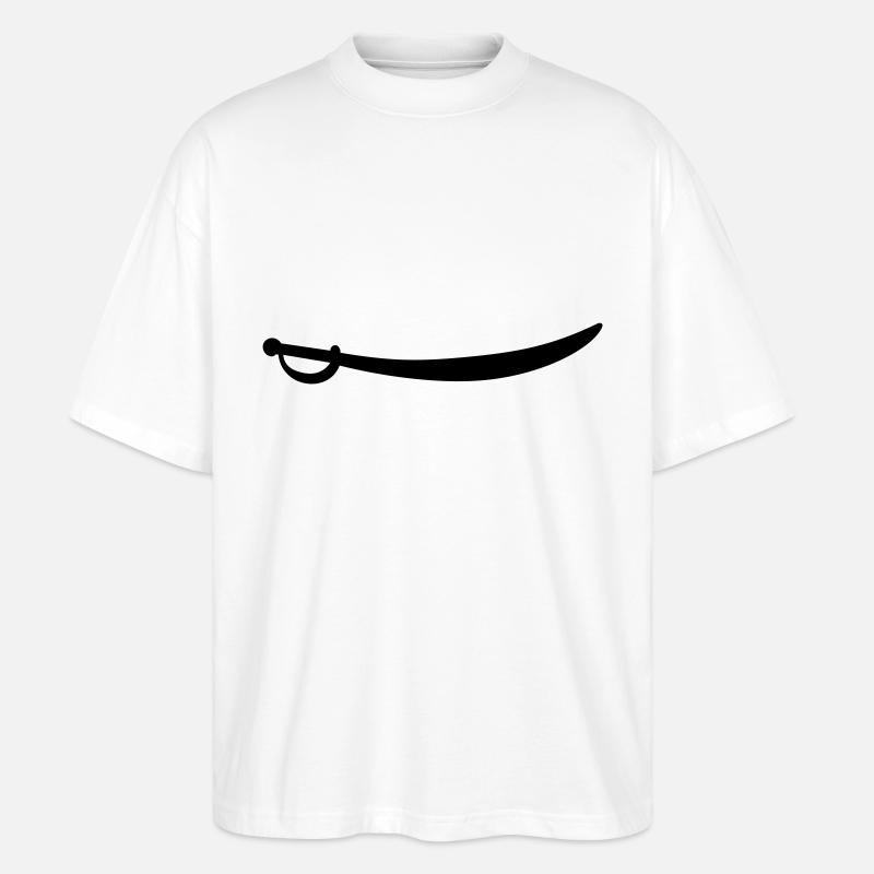 saebel - Stanley/Stella Oversized Unisex Bio T-Shirt Blaster 2.0 - Weiß