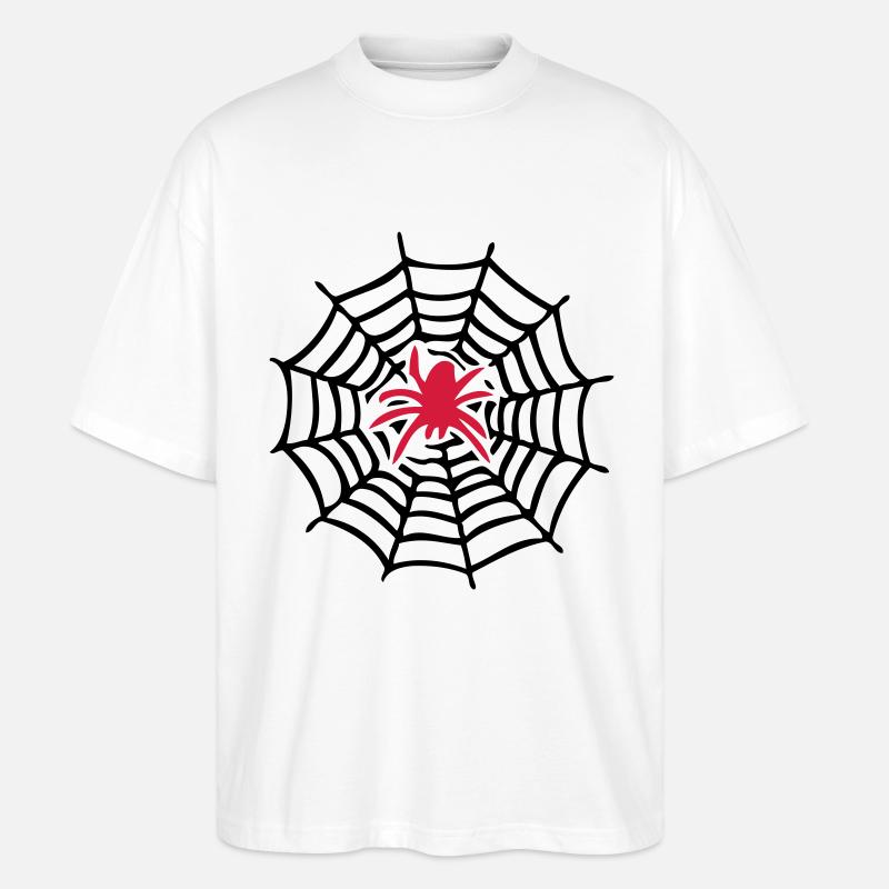 Spider - Stanley/Stella Oversized Unisex Bio T-Shirt Blaster 2.0 - Weiß
