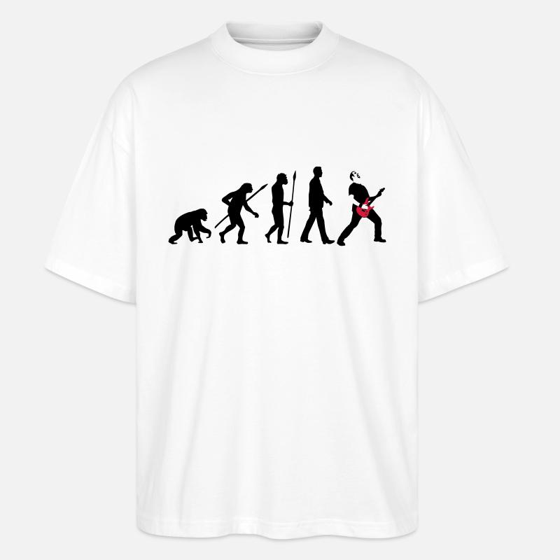 evolution_rocks_032012_a_2c - Stanley/Stella Oversized Unisex Bio T-Shirt Blaster 2.0 - Weiß