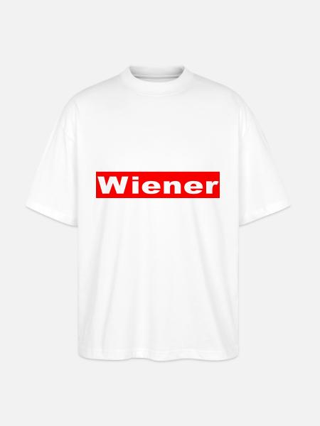 Wiener - Stanley/Stella Oversized Unisex Bio T-Shirt Blaster 2.0 - Weiß