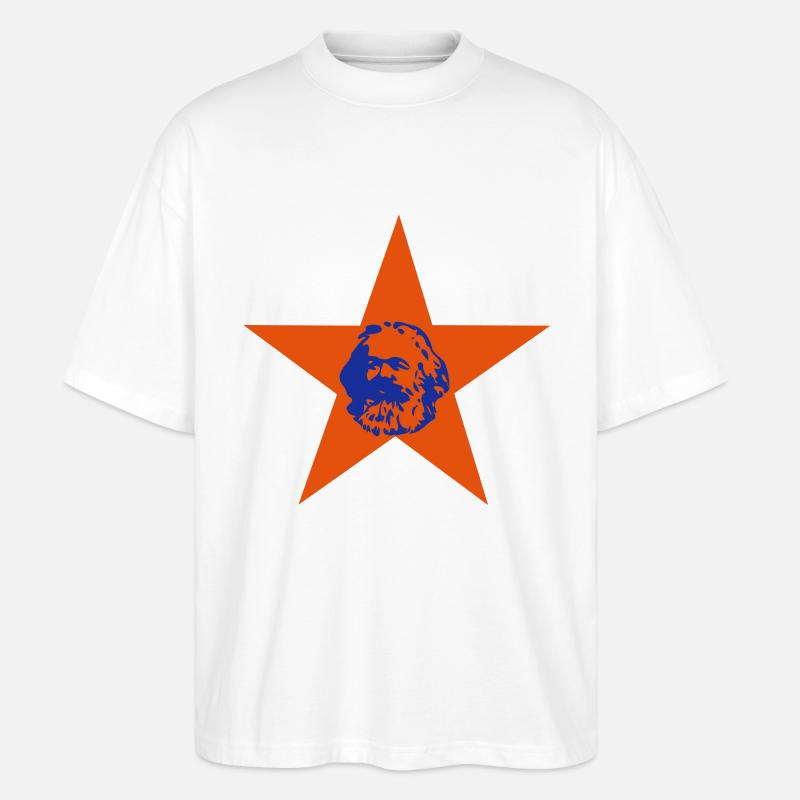 Marx - Stanley/Stella Oversized Unisex Bio T-Shirt Blaster 2.0 - Weiß