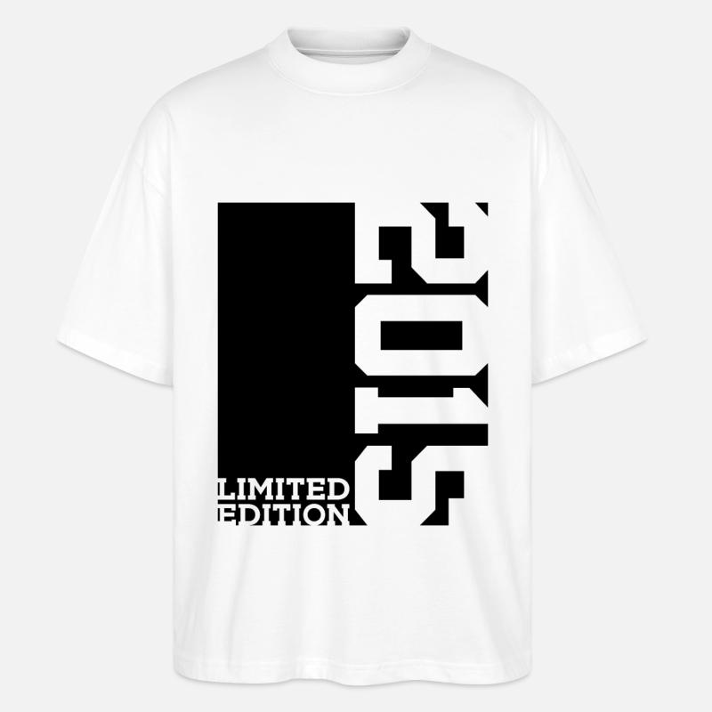11E ANNIVERSAIRE ÉDITION LIMITÉE 2015 - T-shirt bio Blaster 2.0 coupe oversize Stanley/Stella Unisexe - blanc