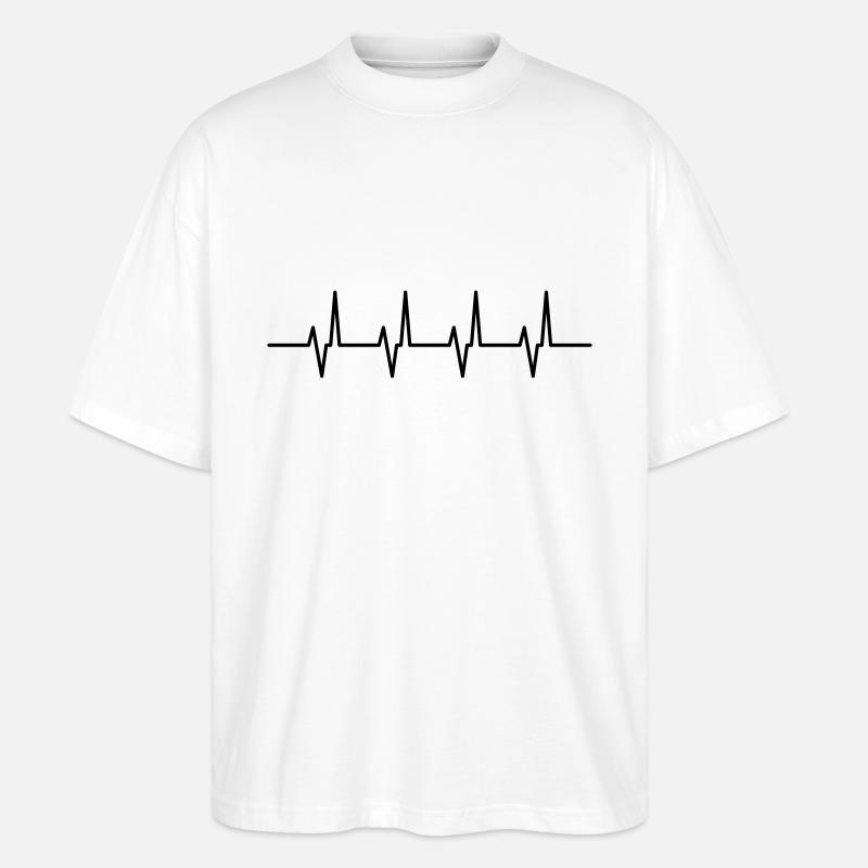 pulsation - T-shirt bio Blaster 2.0 coupe oversize Stanley/Stella Unisexe - blanc