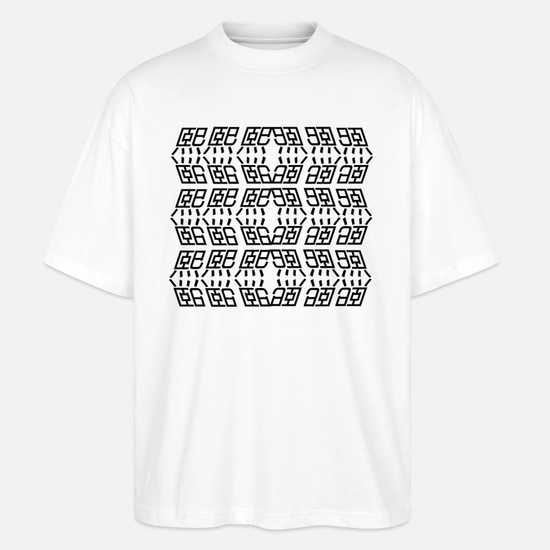 UNI-24 - Stanley/Stella Oversized Unisex Bio T-Shirt Blaster 2.0 - Weiß