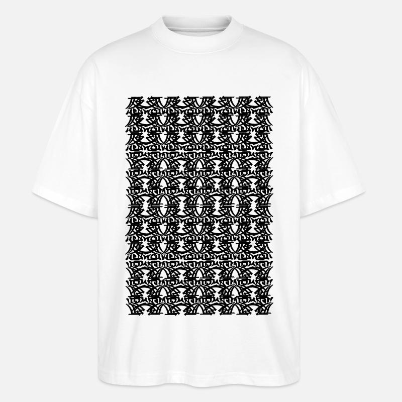 UNI-Struktur - Stanley/Stella Oversized Unisex Bio T-Shirt Blaster 2.0 - Weiß