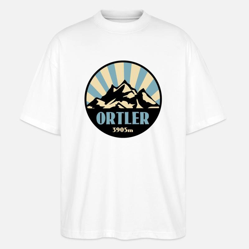 Ortler - T-shirt bio Blaster 2.0 coupe oversize Stanley/Stella Unisexe - blanc