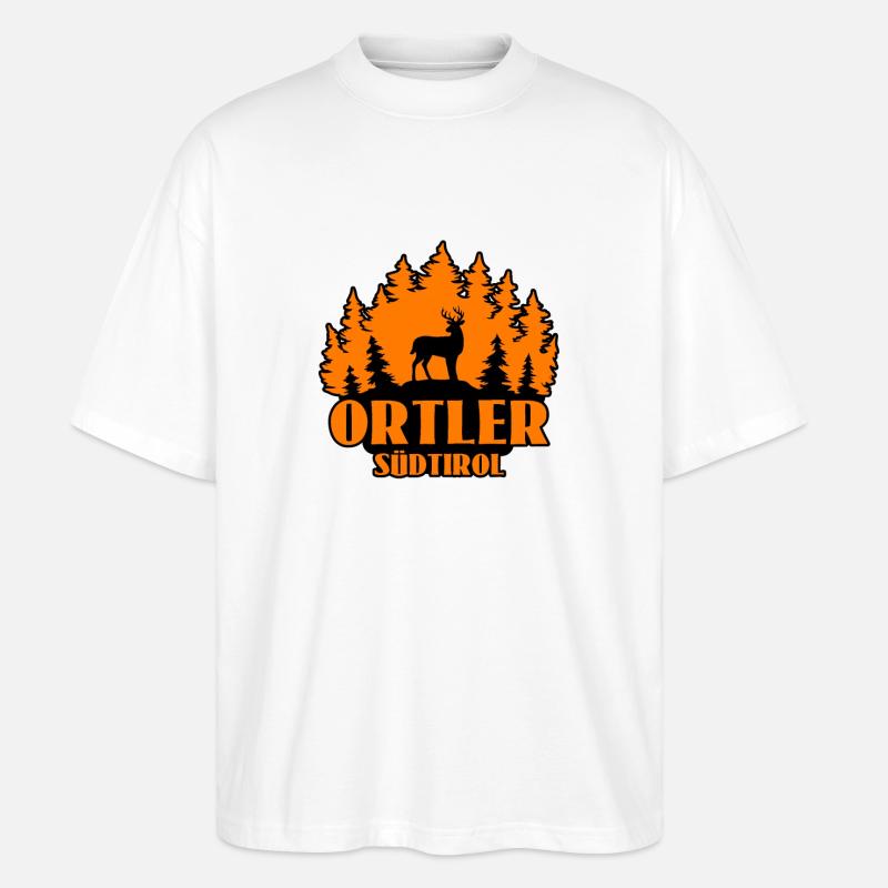 Ortler - Stanley/Stella Oversized Unisex Bio T-Shirt Blaster 2.0 - Weiß