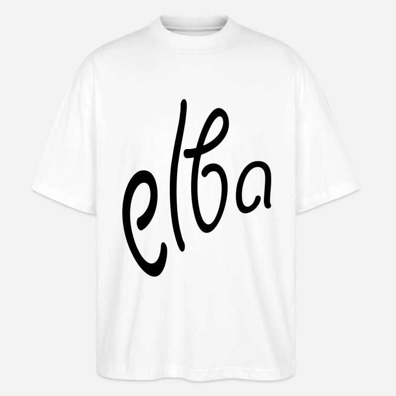Elba - Stanley/Stella Oversized Unisex Bio T-Shirt Blaster 2.0 - Weiß