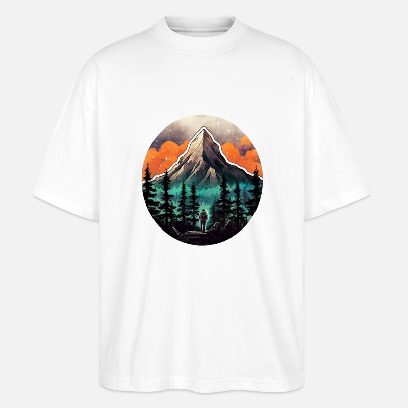 Reisende #tshirt - Stanley/Stella Oversized Unisex Bio T-Shirt Blaster 2.0 - Weiß