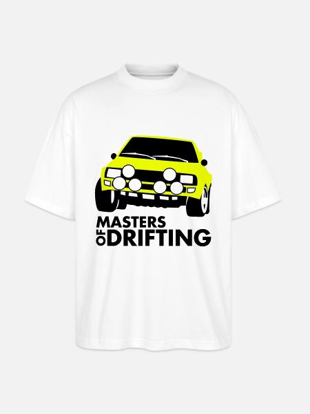 Masters of drifting - Stanley/Stella Oversized Unisex Organic T-shirt Blaster 2.0 - white
